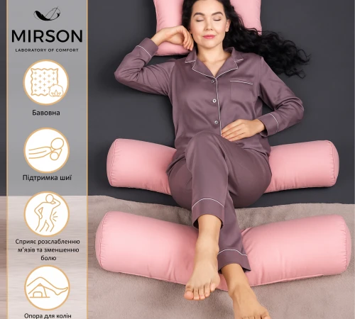 Подушка-валик №8111 Naturale Line 14-1312 Domiano EcoSilk - 2