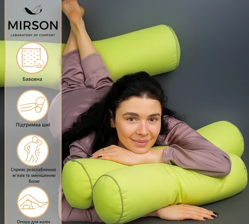 Подушка-валик №8116 Naturale Line 12-0714 Daniela EcoSilk - 2