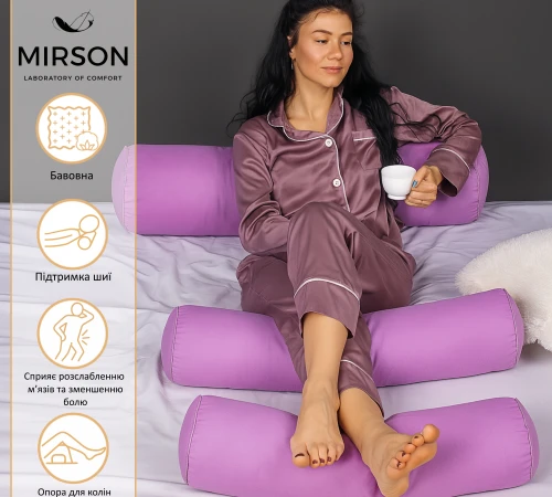 Подушка-валик №8117 Naturale Line 16-3310 Bernarda EcoSilk - 2