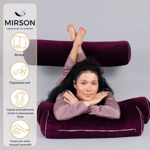 Подушка-валик №8127 Velvet Line 28-0002 Excalibur EcoSilk