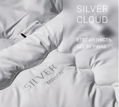 Ковдра антиалергенна Silver Cloud №1004 EcoSilk сатин - 2