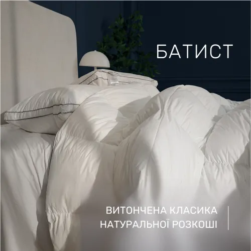 Ковдра антиалергенна Luxury Exclusive №1317 EcoSilk мако-батист - 3
