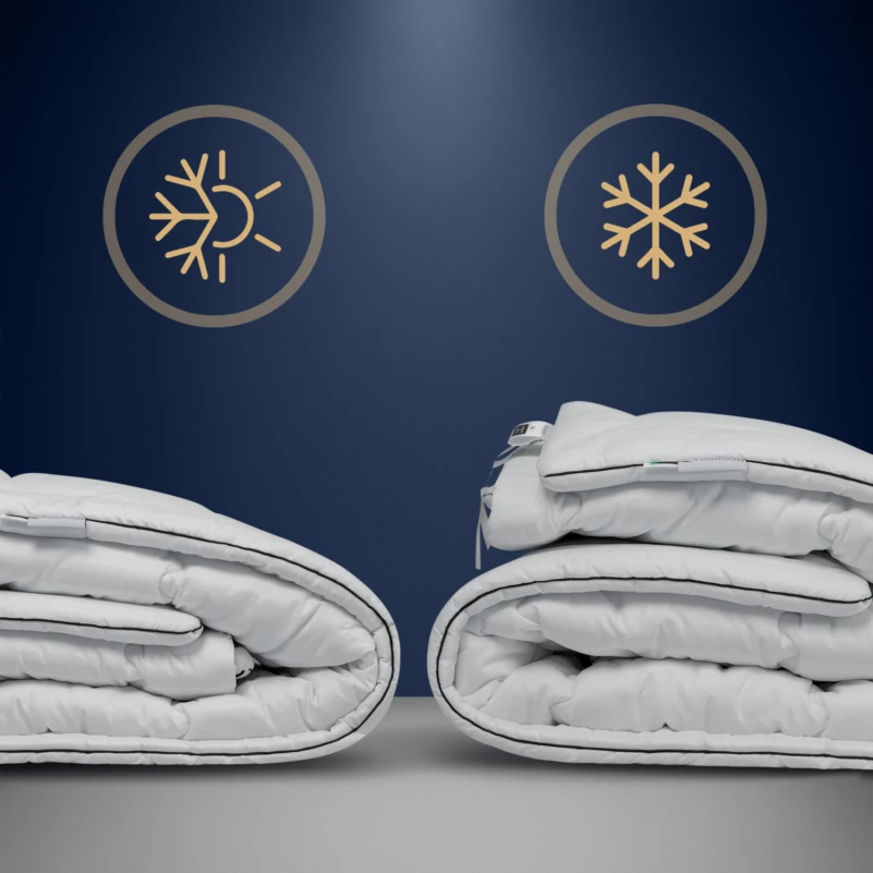 Одеяло хлопковое Royal Pearl Hand Made №1422 хлопок сатин+микросатин (зимнее) - 4