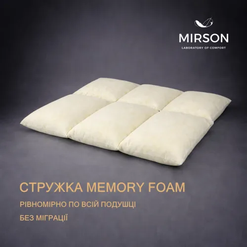 Подушка Julia №768 Memory трикотаж (висока) - 4