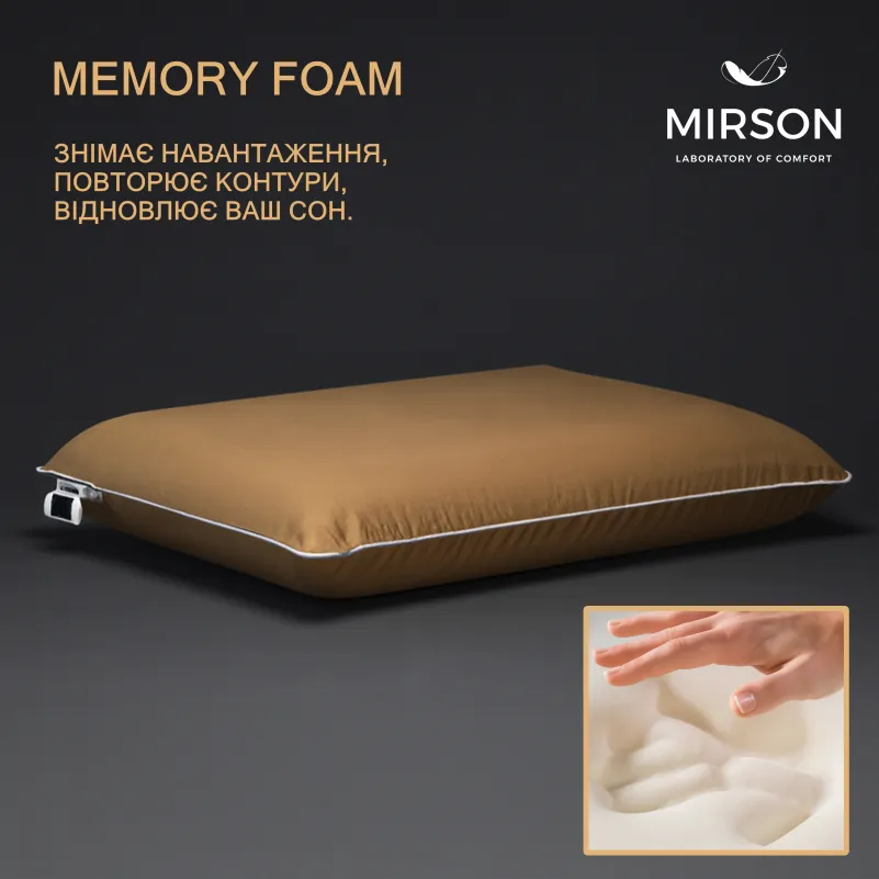 Подушка ортопедична №6056 Delicate satin Estella 59*43*12 см - 2