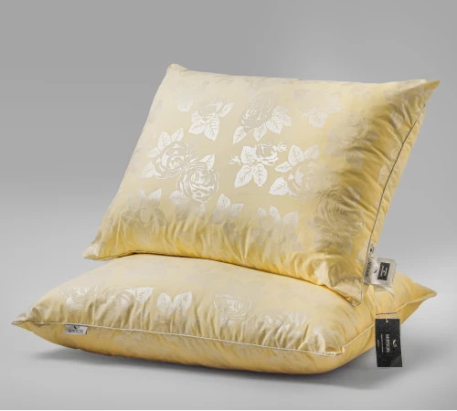 Подушка пухова Extra №113 50% сірий пух Extra / 50% перо тік