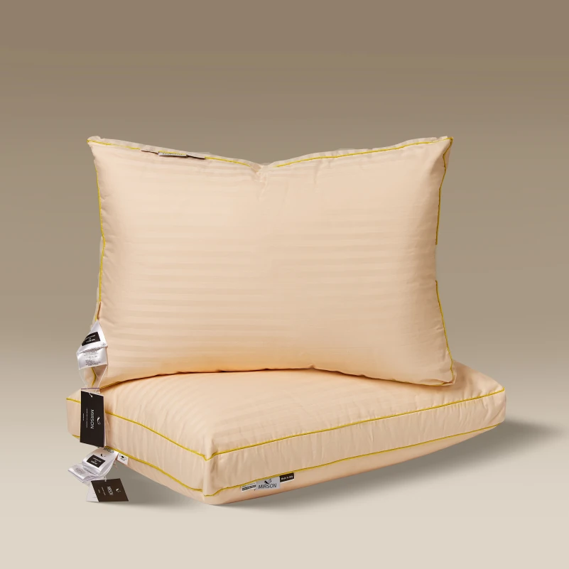 Подушка антиалергенна Carmela DeLuxe №562 Eco-Soft сатин-жакард (середня) - 4