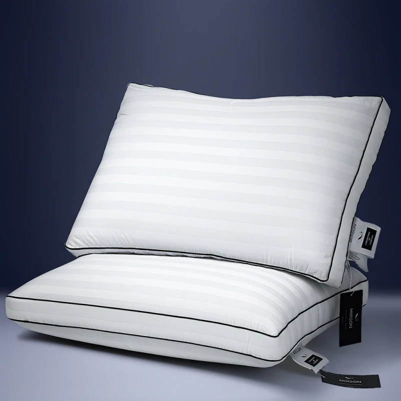 Подушка пухова Трикамерна 90% сірий пух Premium / 10% перо Royal №205 сатин (середня)