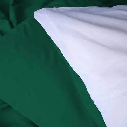 Пододеяльник MirSon Ranforce Elite Green Diego - 2