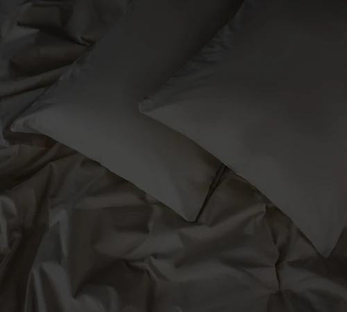 Простирадло MirSon Ranforce Elite 16-7000 Green Grey