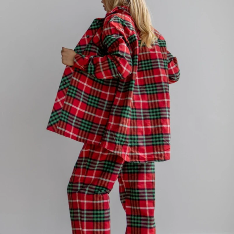 Пижама "Helen" red/green - 1