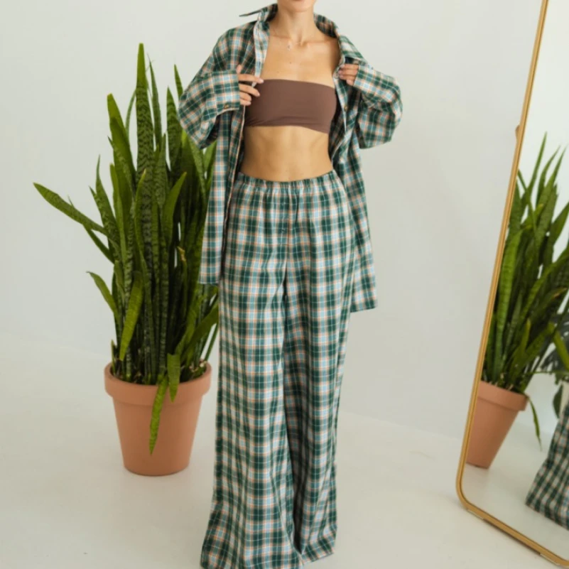 Пижама "Amber" green - 1