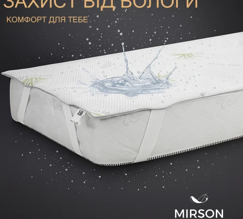 Наматрацник №1012 Alberto Wool Aloe Vera (водонепроникний на резинці по кутах)