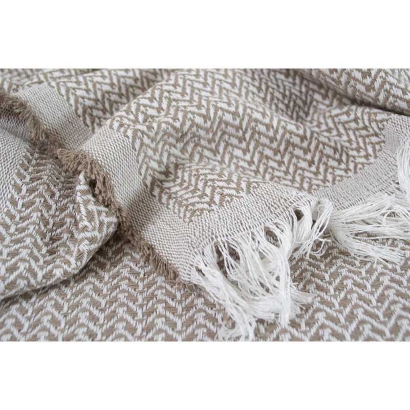 Плед С №1230 Cordelia Beige - 2