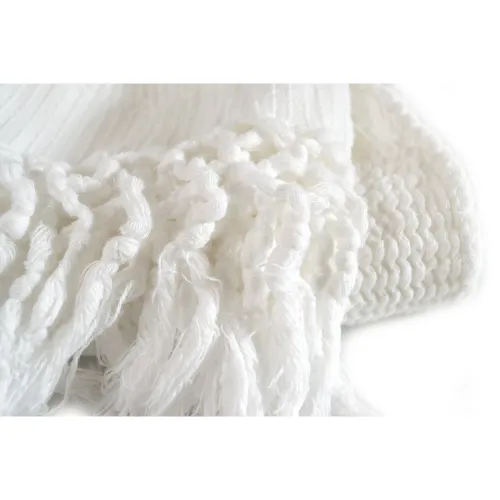 Плед С №1302 Mallow White - 4