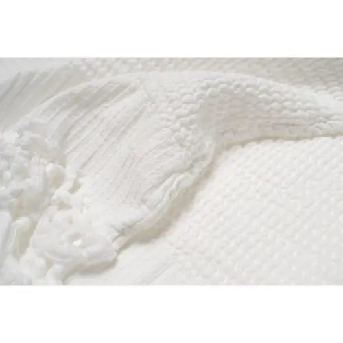 Плед С №1302 Mallow White - 5