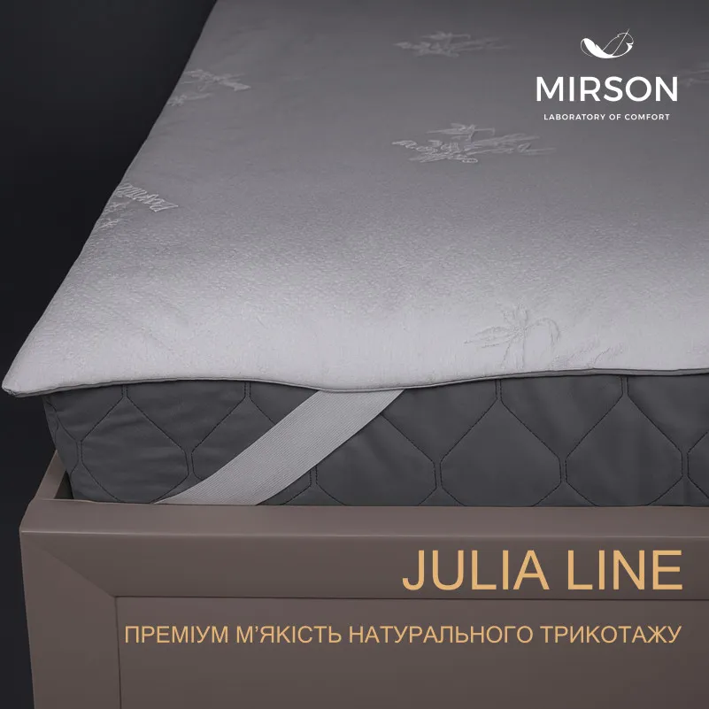 Наматрацник №1504 Julia Wool (звичайний на гумці по кутах) - 3