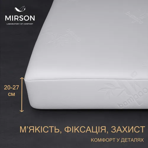 Наматрацник №1501 Julia Eco (звичайний на гумці по периметру)