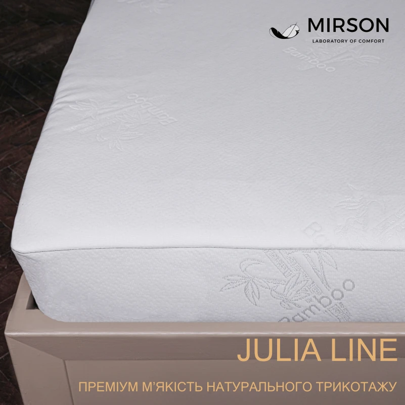 Наматрацник №1521 Julia Тенсель (MODAL) (звичайний на гумці по периметру) - 3