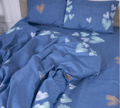 Комплект постельного белья Микрофибра принт 15-0286 Passion - 2