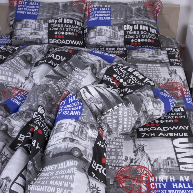 Комплект постельного белья Микрофибра принт 15-0257 Donald - 3