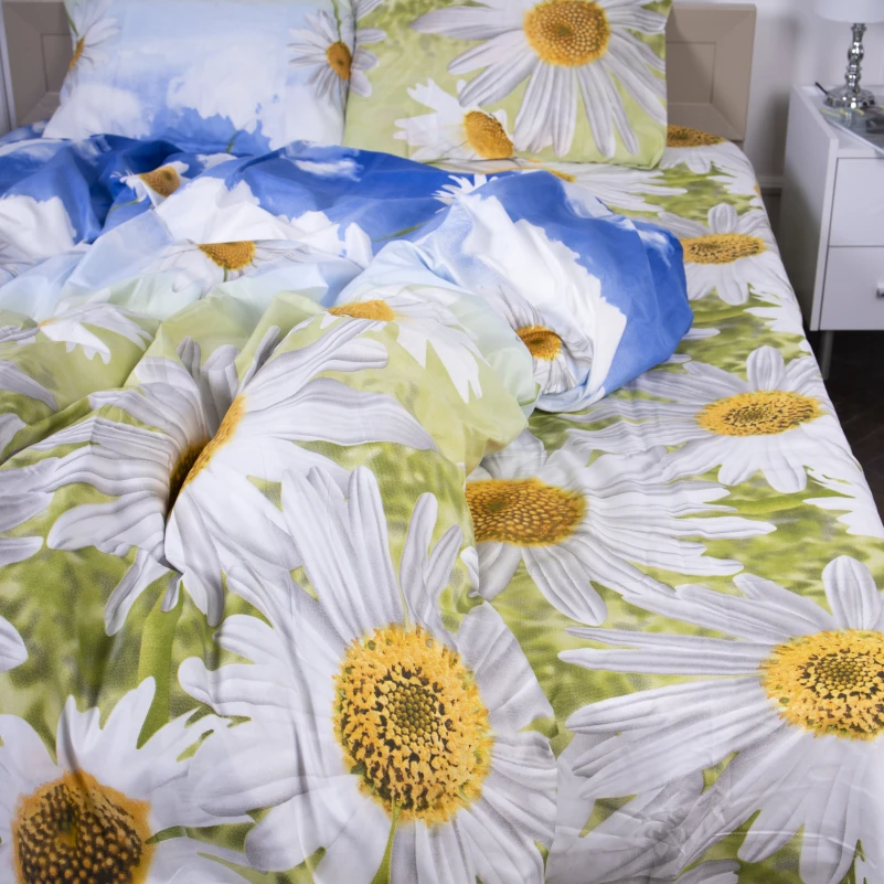 Комплект постельного белья Микрофибра принт 15-0007 Delhi - 1