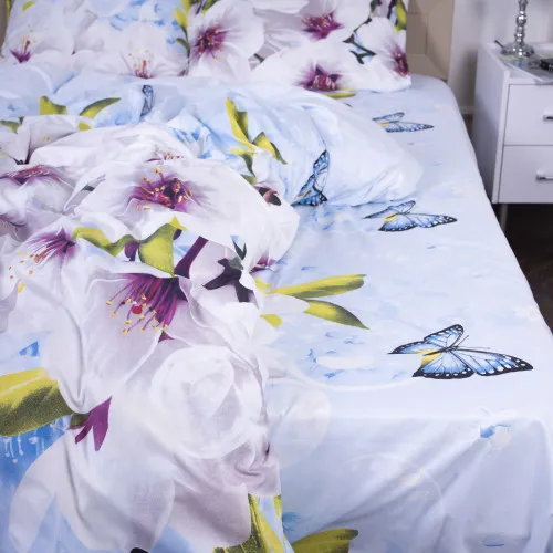 Простынь Микрофибра принт 15-0178 Limoges