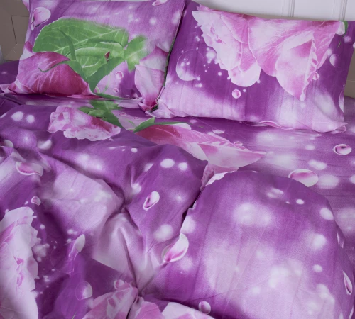 Комплект постельного белья Микрофибра принт 15-0085 Atlanta - 2