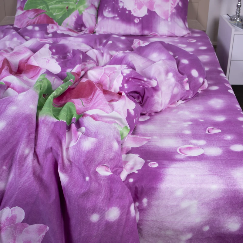 Комплект постельного белья Микрофибра принт 15-0085 Atlanta - 4