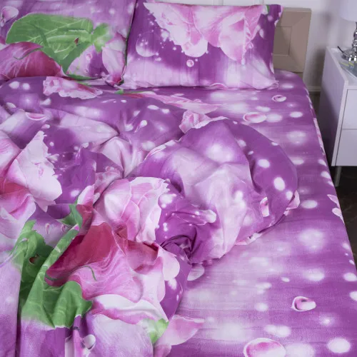 Простынь Микрофибра принт 15-0085 Atlanta - 2