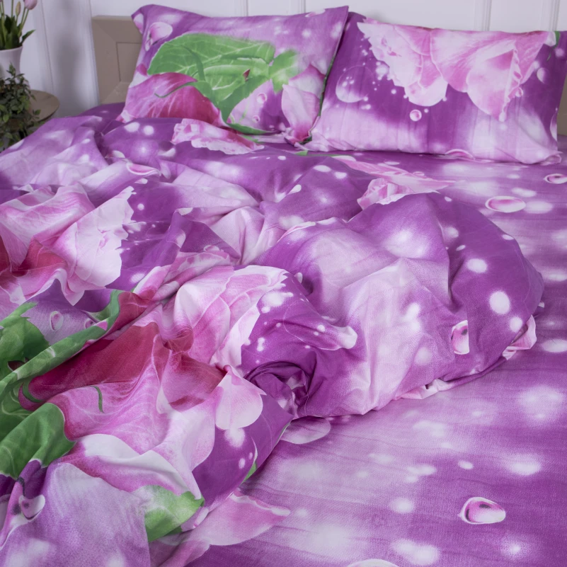 Комплект постельного белья Микрофибра принт 15-0085 Atlanta - 5