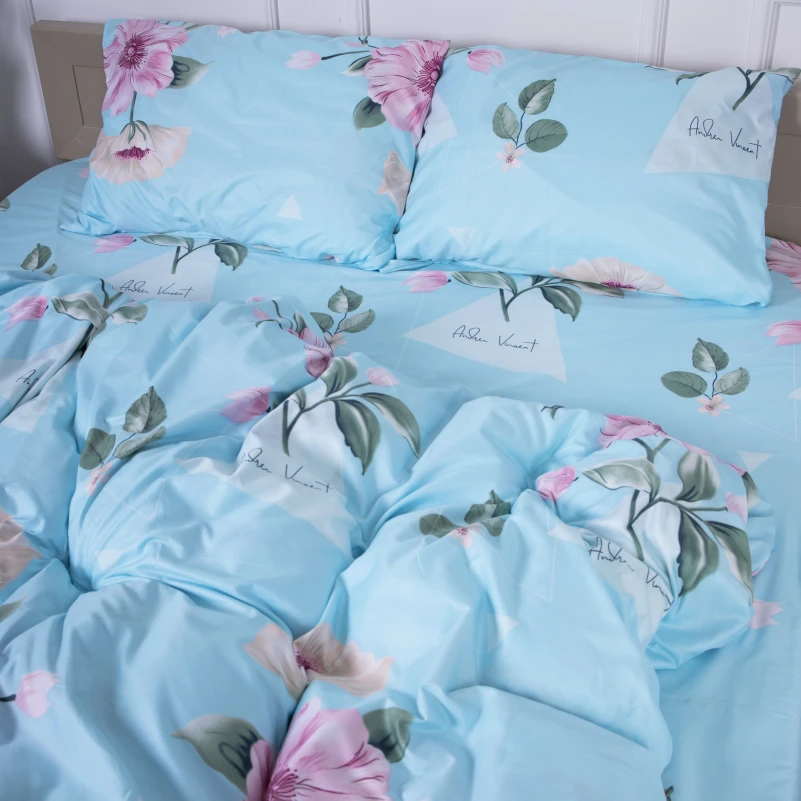 Комплект постельного белья Микрофибра принт 15-0620 Foggia - 1