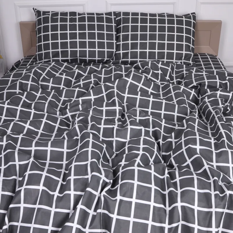 Комплект постільної білизни Мікрофібра принт 15-0344 Romualdo