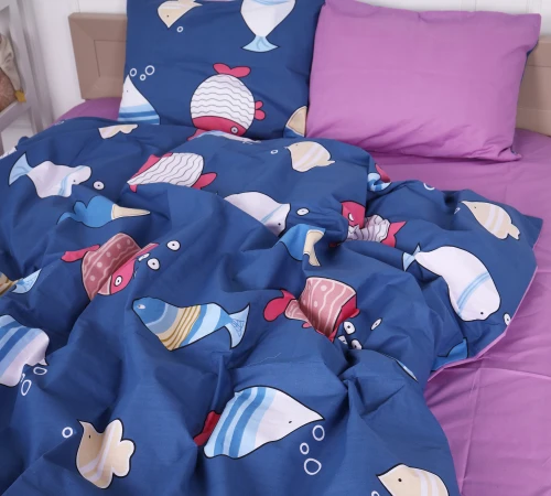 Підковдра Бязь 17-0466 Fish are fabulous