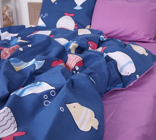 Підковдра Бязь 17-0466 Fish are fabulous - 2