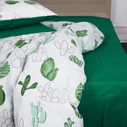 Простынь MirSon Ranforce Elite 19-2508 Sabbia