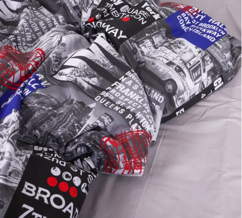 Простирадло MirSon Ranforce Elite 17-0034 Celeste - 2