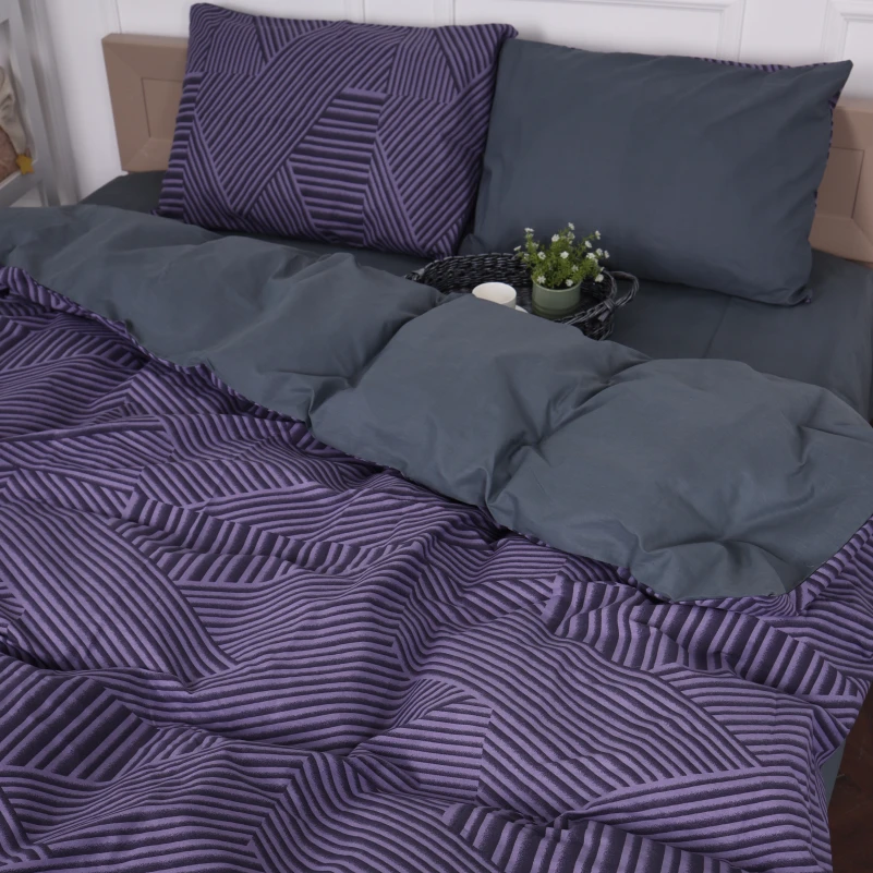 Наволочка Бязь 17-0634 Diamond Gray - 4