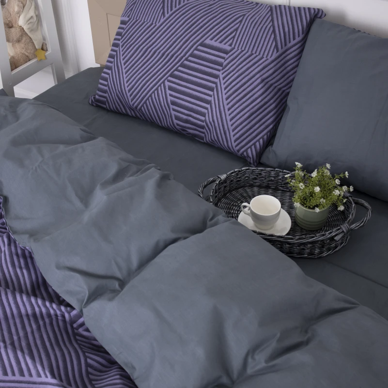 Наволочка Бязь 17-0634 Diamond Gray - 3