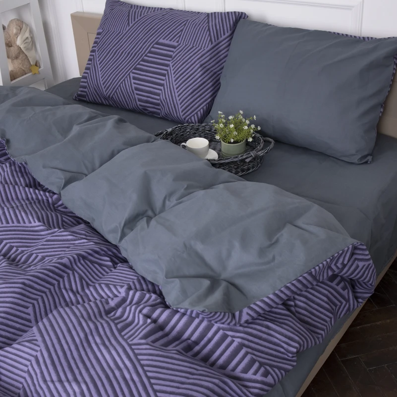 Наволочка Бязь 17-0634 Diamond Gray - 2