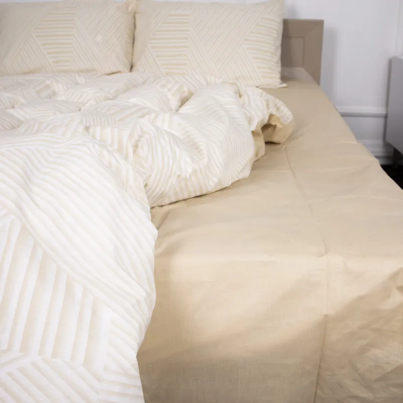 Комплект постельного белья Бязь 17-0633 Diamond Creamy - 5