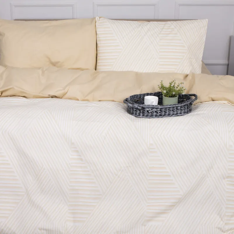 Пододеяльник Ranforce Elite 17-0633 Diamond Creamy - 2