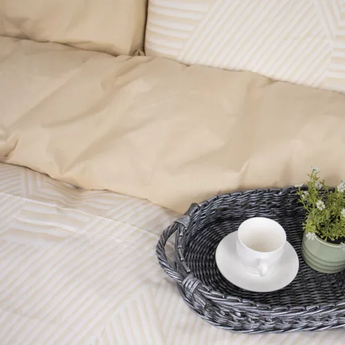 Пододеяльник Ranforce Elite 17-0633 Diamond Creamy