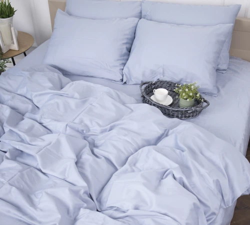 Підковдра Сатин "0843 Grey Blue"