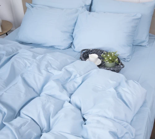 Підковдра Сатин "0842 Light Blue" - 2