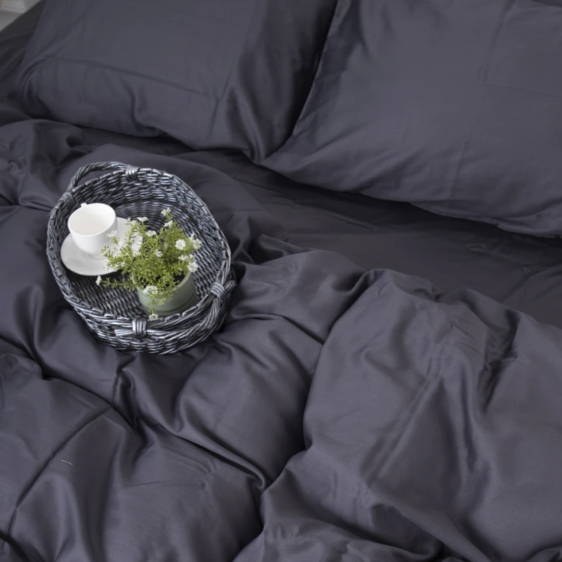 Постельное белье 0240 Iron grey - 2