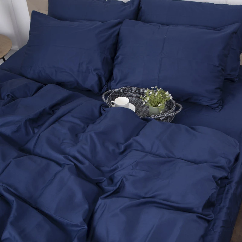 Простынь на резинке (САТИН) 4052 Ocean - высота 25 см (детские 10 см) - 9