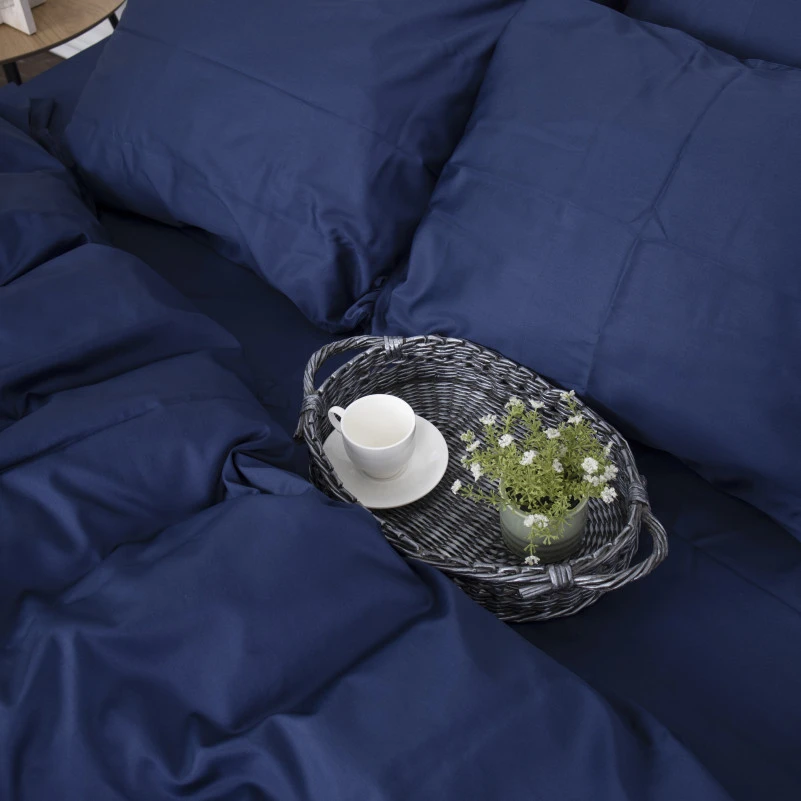 Простынь на резинке (САТИН) 4052 Ocean - высота 25 см (детские 10 см) - 7