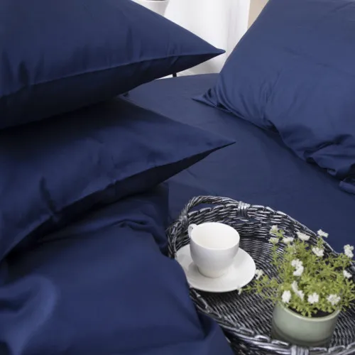 Простынь на резинке (САТИН) 4052 Ocean - высота 25 см (детские 10 см) - 2