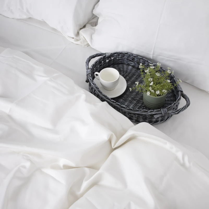 Постельное белье 0001 Moko White - 2